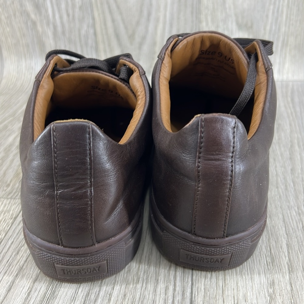 Thursday Boot Company Brown Leather Sneakers - Picture 5 of 10